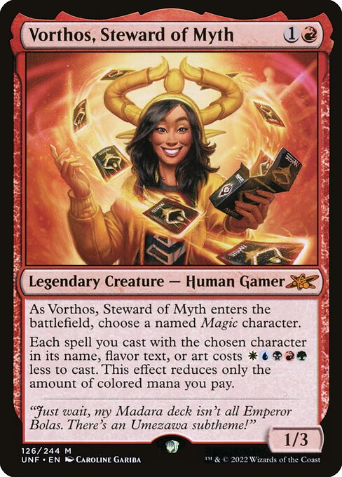 UNF: Vorthos, Steward of Myth (Foil)