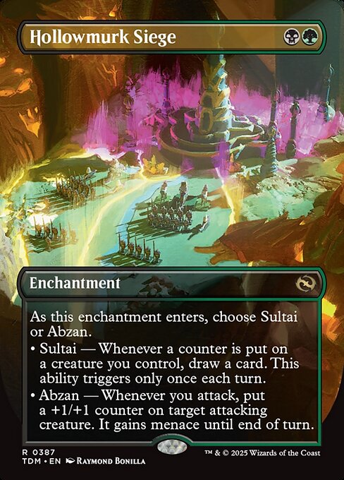 TDM: Hollowmurk Siege (Borderless) (Foil)
