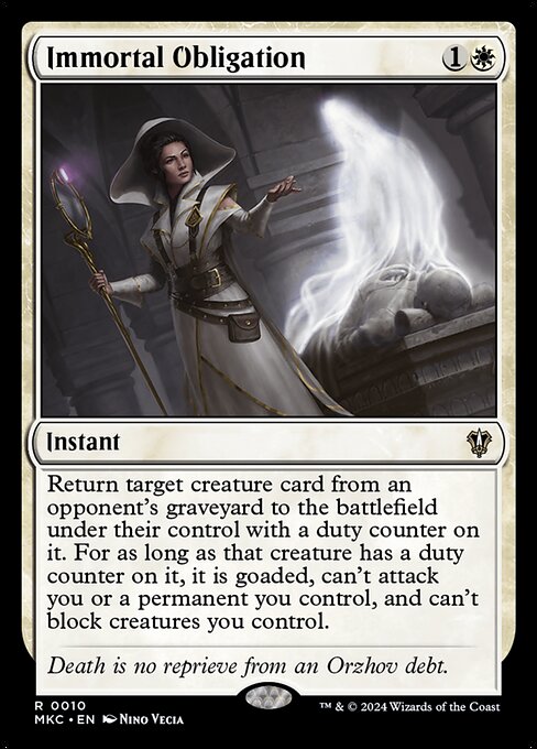 MKC: Immortal Obligation