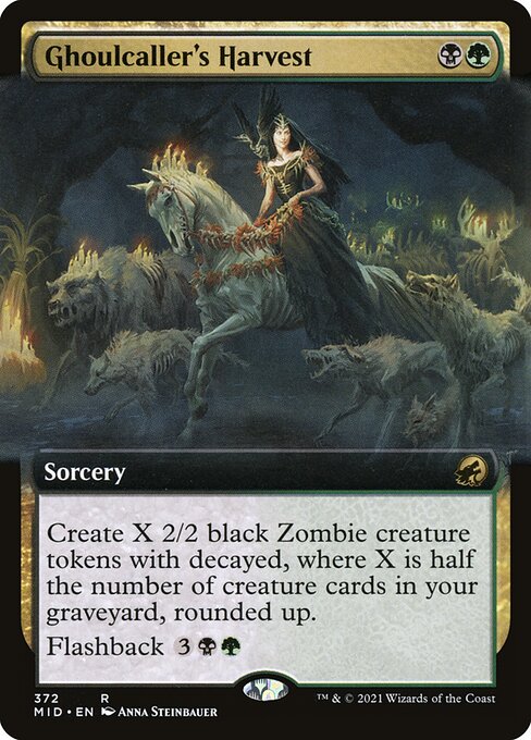 MID: Ghoulcaller's Harvest (Extended Art) (Foil)