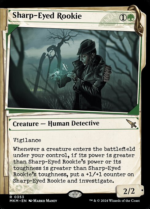 MKM: Sharp-Eyed Rookie (Showcase) (Foil)