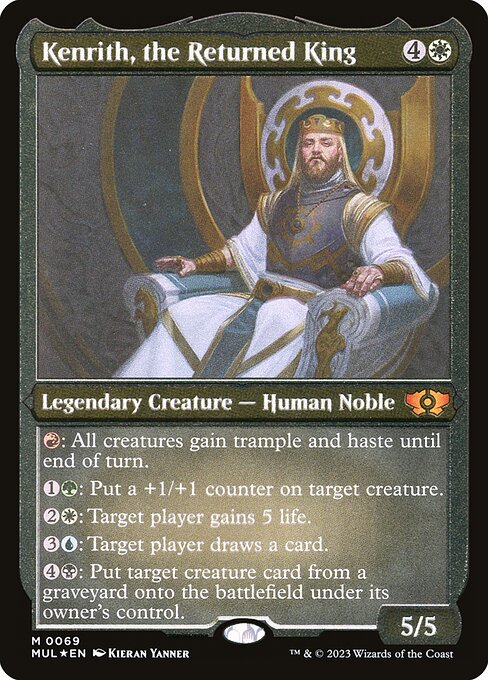 MUL: Kenrith, the Returned King (Foil Etched)