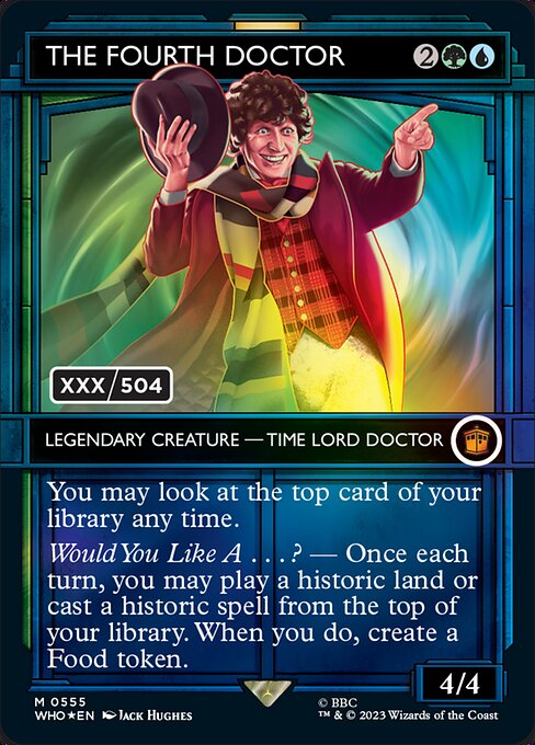 WHO: The Fourth Doctor (Serial Numbered) (Foil)