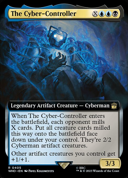 WHO: The Cyber-Controller (Extended Art) (Foil)