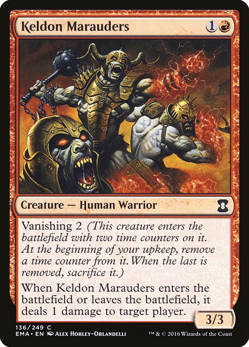EMA: Keldon Marauders (Foil)