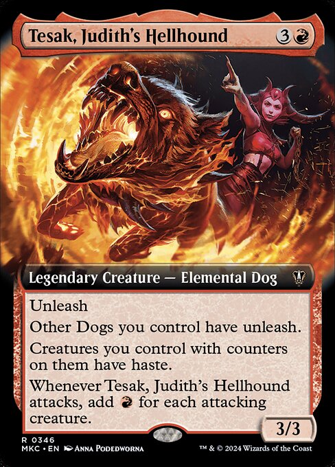 MKC: Tesak, Judith's Hellhound (Extended Art)