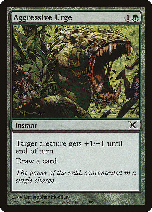10E: Aggressive Urge (Foil)