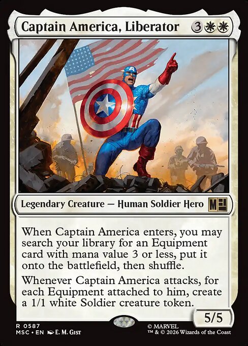 MSC: Captain America, Liberator