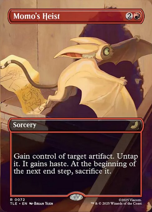 TLE: Momo's Heist (Borderless) (Foil)