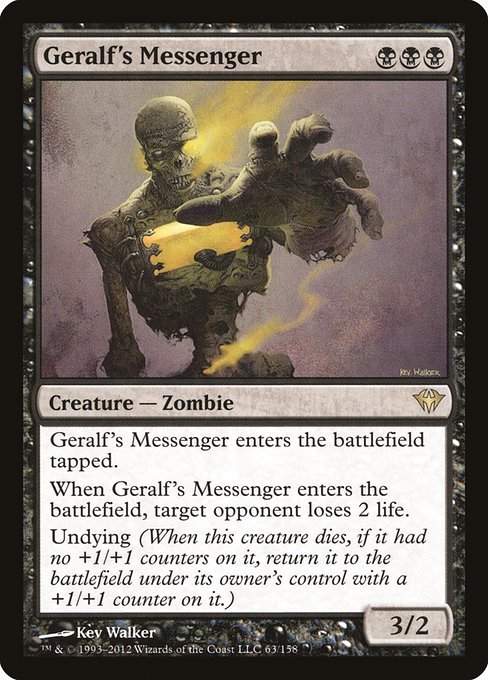 DKA: Geralf's Messenger (Foil)