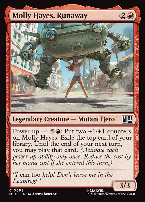 MSC: Molly Hayes, Runaway