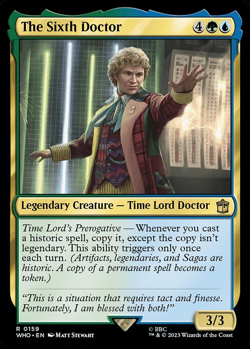 WHO: The Sixth Doctor