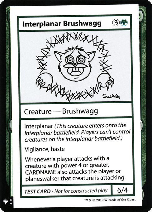 CMB1: Interplanar Brushwagg