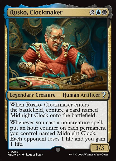 MB2: Rusko, Clockmaker (Foil)