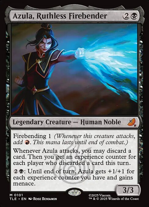 TLE: Azula, Ruthless Firebender (Foil)