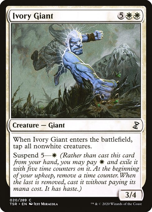 TSR: Ivory Giant (Foil)