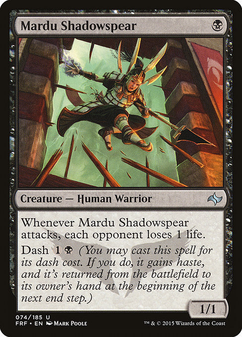 FRF: Mardu Shadowspear (Foil)