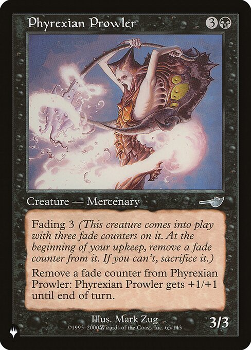 PLST: Phyrexian Prowler