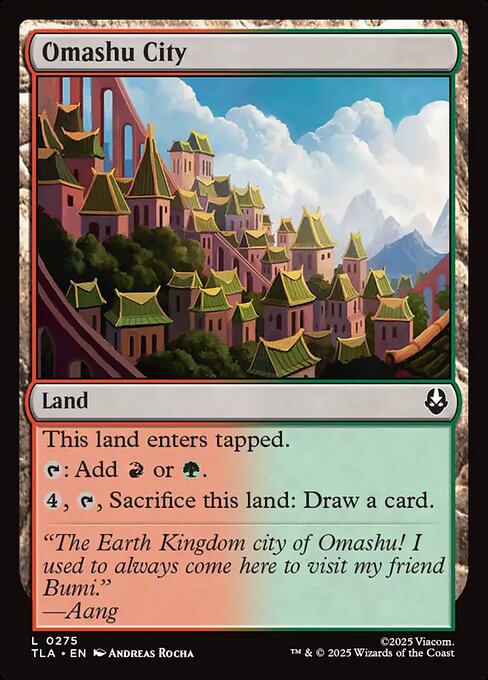 TLA: Omashu City (Foil)