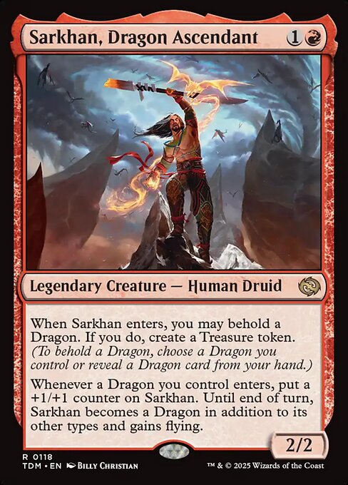 TDM: Sarkhan, Dragon Ascendant (Foil)