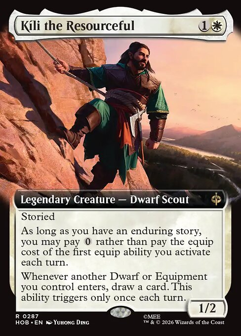 HOB: Kili the Resourceful (Extended Art) (Foil)