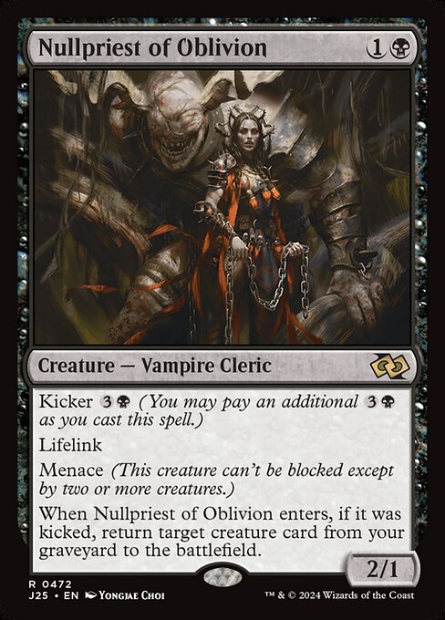 J25: Nullpriest of Oblivion