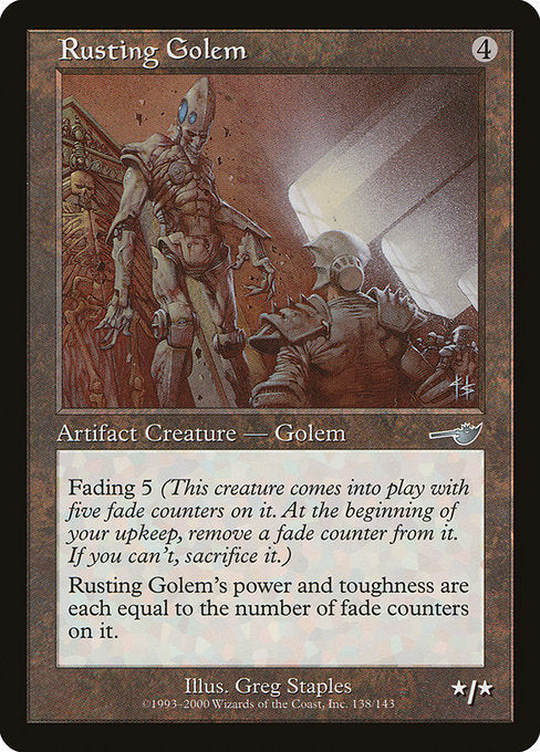 NEM: Rusting Golem (Foil)