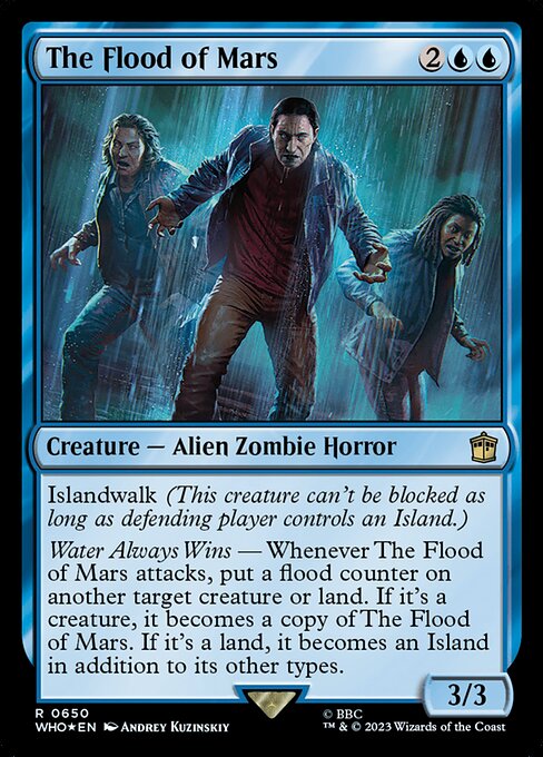 WHO: The Flood of Mars (Surge Foil)