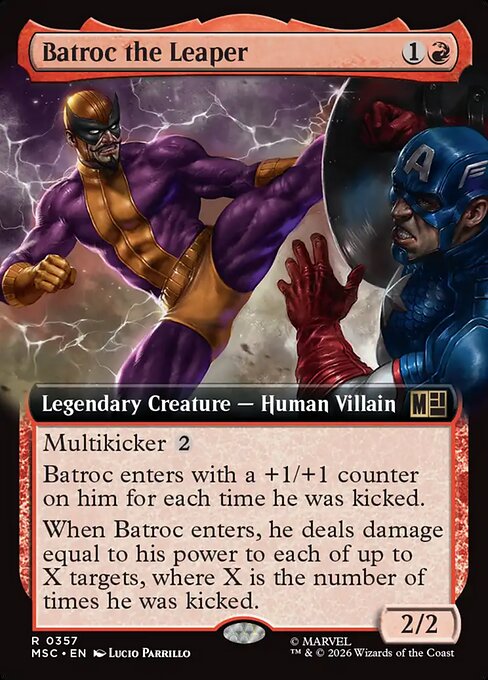 MSC: Batroc the Leaper (Extended Art)