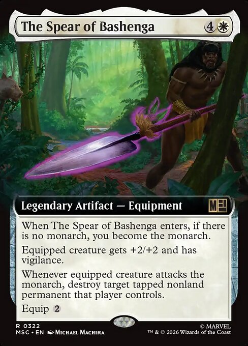 MSC: The Spear of Bashenga (Extended Art)