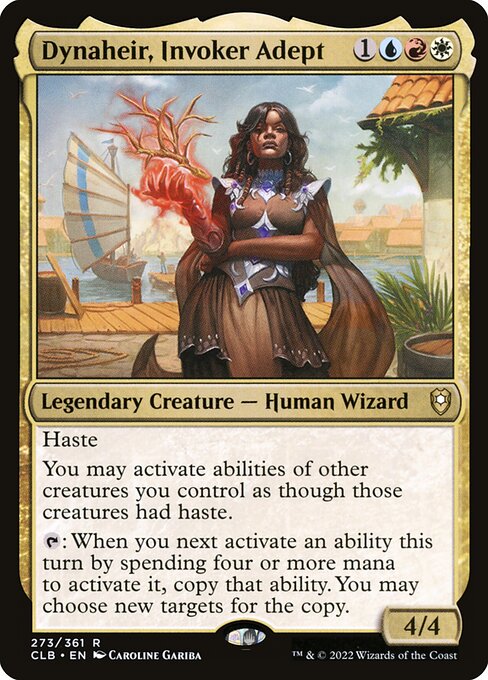 CLB: Dynaheir, Invoker Adept (Foil)
