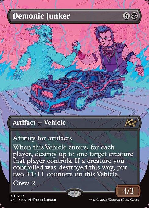 DFT: Demonic Junker (Borderless) (Foil)