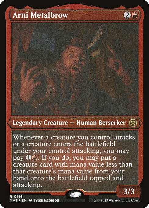 MAT: Arni Metalbrow (Foil Etched)