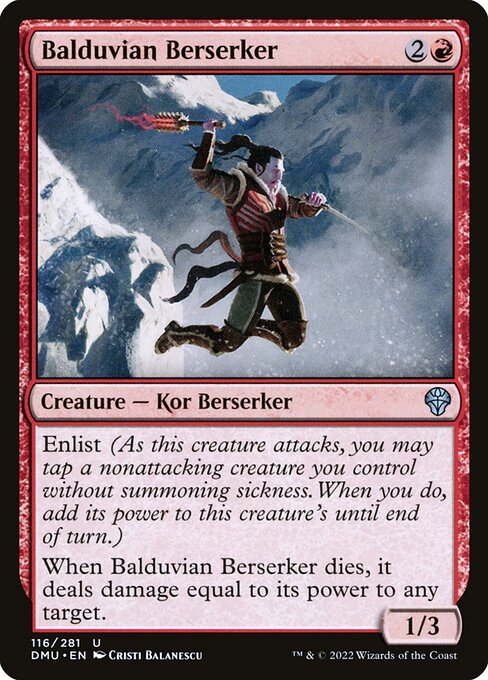DMU: Balduvian Berserker (Foil)