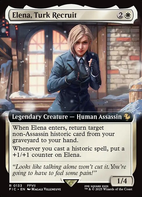 FIC: Elena, Turk Recruit (Extended Art)