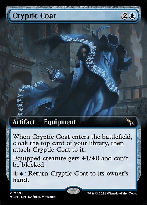 MKM: Cryptic Coat (Extended Art)