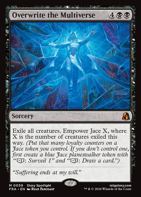 FRA: Overwrite the Multiverse