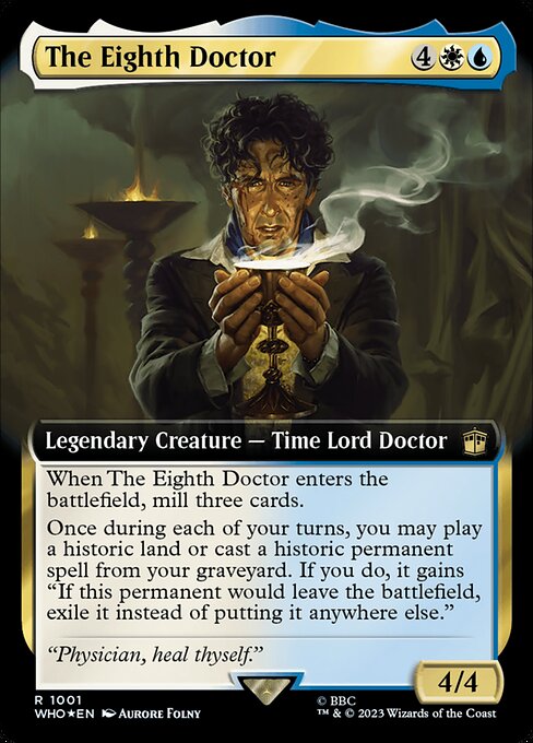 WHO: The Eighth Doctor (Extended Art) (Surge Foil)