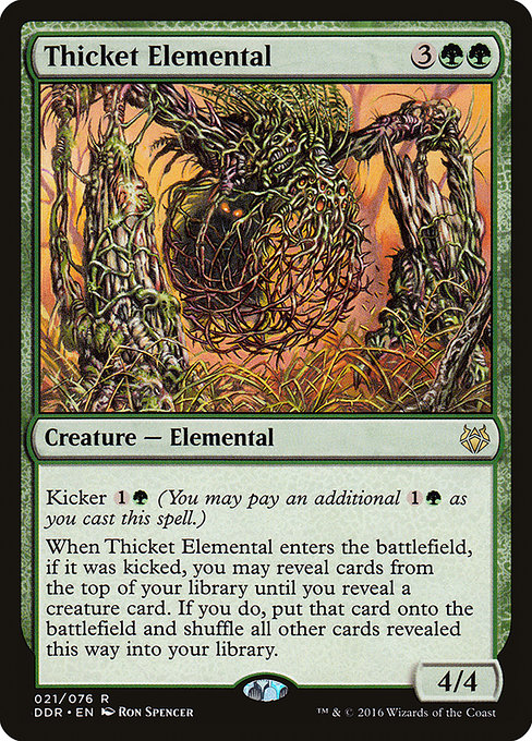 DDR: Thicket Elemental