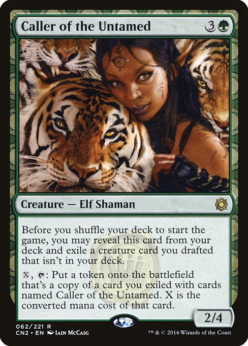 CN2: Caller of the Untamed (Foil)