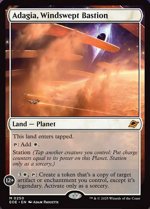 EOE: Adagia, Windswept Bastion (Foil)