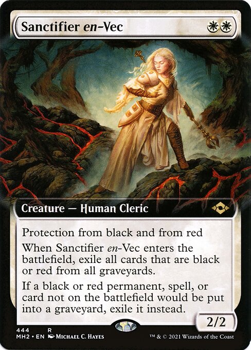 MH2: Sanctifier en-Vec (Extended Art) (Foil)