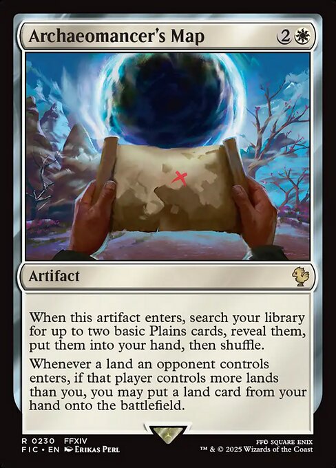 FIC: Archaeomancer's Map (Foil)