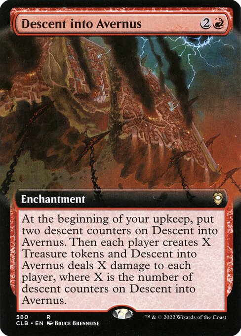 CLB: Descent into Avernus (Extended Art) (Foil)