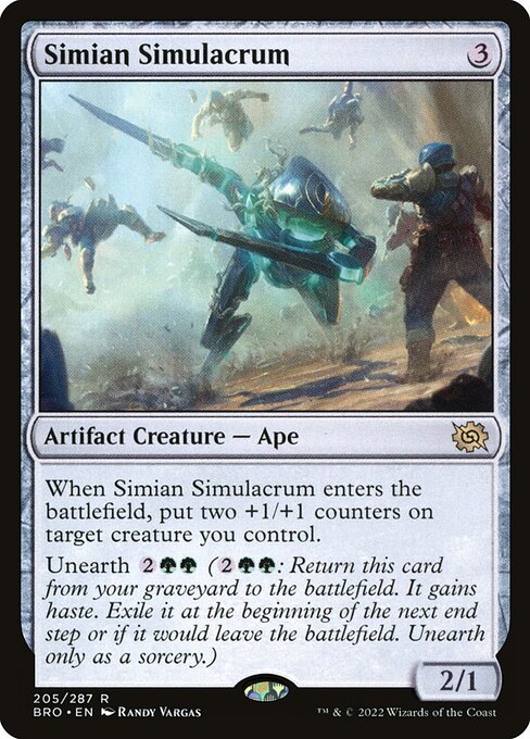 BRO: Simian Simulacrum (Foil)