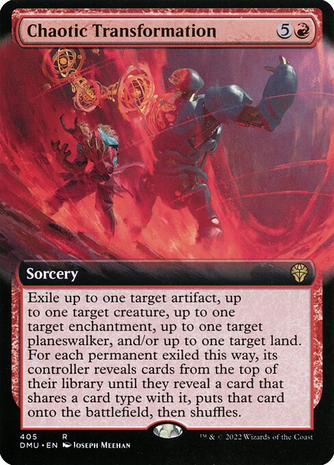 DMU: Chaotic Transformation (Extended Art) (Foil)