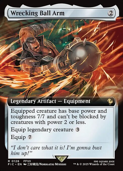 FIC: Wrecking Ball Arm (Extended Art) (Foil)