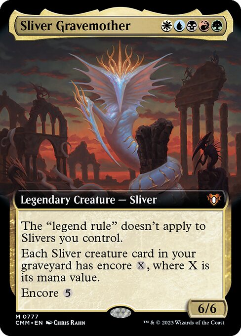 CMM: Sliver Gravemother (Extended Art) (Foil)