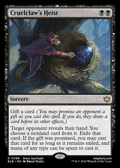 BLB: Cruelclaw's Heist (Foil)