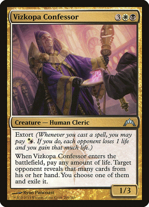 GTC: Vizkopa Confessor (Foil)